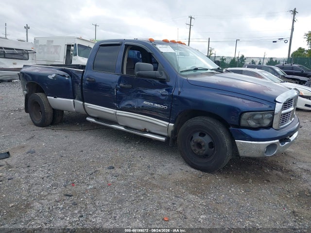 Auction sale of the 2003 Dodge Ram 3500 Slt/st, vin: 3D7MA48683G750010, lot number: 46199072