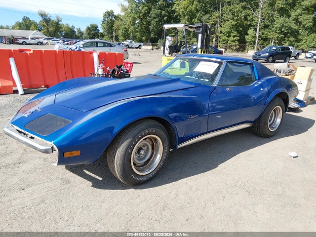 1974 Chevrolet Corvette Stingray მანქანა იყიდება აუქციონზე, vin: 1Z37J4S416933, აუქციონის ნომერი: 46199073