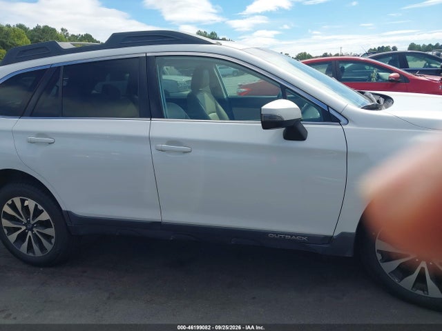 2016 Subaru Outback 2.5i Limited მანქანა იყიდება აუქციონზე, vin: 4S4BSBJC8G3335941, აუქციონის ნომერი: 46199082