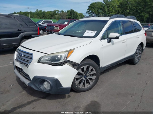 2016 Subaru Outback 2.5i Limited მანქანა იყიდება აუქციონზე, vin: 4S4BSBJC8G3335941, აუქციონის ნომერი: 46199082