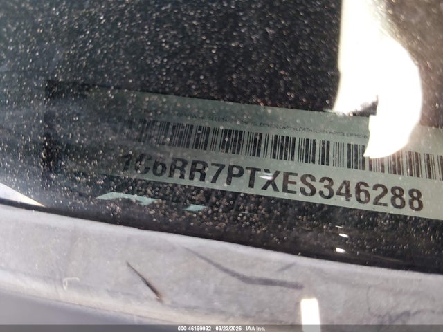 46199092 :رقم المزاد ، 1C6RR7PTXES346288 vin ، 2014 Ram 1500 Longhorn Limited مزاد بيع