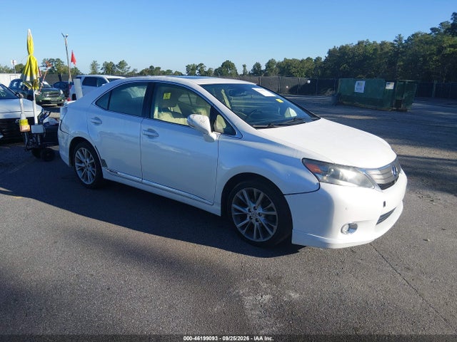 46199093 :رقم المزاد ، JTHBB1BA6A2035872 vin ، 2010 Lexus Hs 250h Premium مزاد بيع