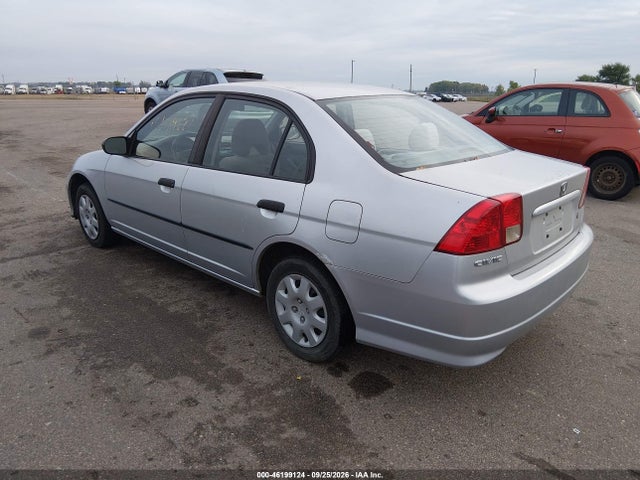 46199124 :رقم المزاد ، 2HGES16385H609591 vin ، 2005 Honda Civic Vp مزاد بيع