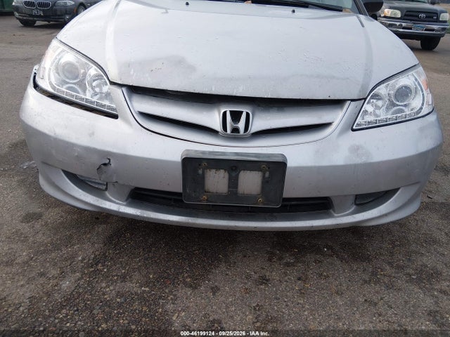 46199124 :رقم المزاد ، 2HGES16385H609591 vin ، 2005 Honda Civic Vp مزاد بيع