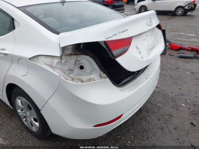2016 Hyundai Elantra Se მანქანა იყიდება აუქციონზე, vin: 5NPDH4AE7GH783035, აუქციონის ნომერი: 46199150