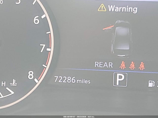 2023 Nissan Maxima Sv Xtronic Cvt მანქანა იყიდება აუქციონზე, vin: 1N4AA6CV6PC509777, აუქციონის ნომერი: 46199157