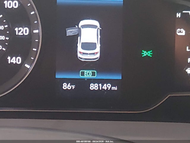 2020 Hyundai Ioniq Hybrid Blue მანქანა იყიდება აუქციონზე, vin: KMHC65LC1LU220271, აუქციონის ნომერი: 46199166