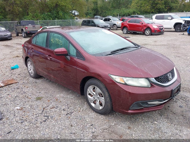 2014 Honda Civic Lx მანქანა იყიდება აუქციონზე, vin: 19XFB2F58EE077524, აუქციონის ნომერი: 46199223