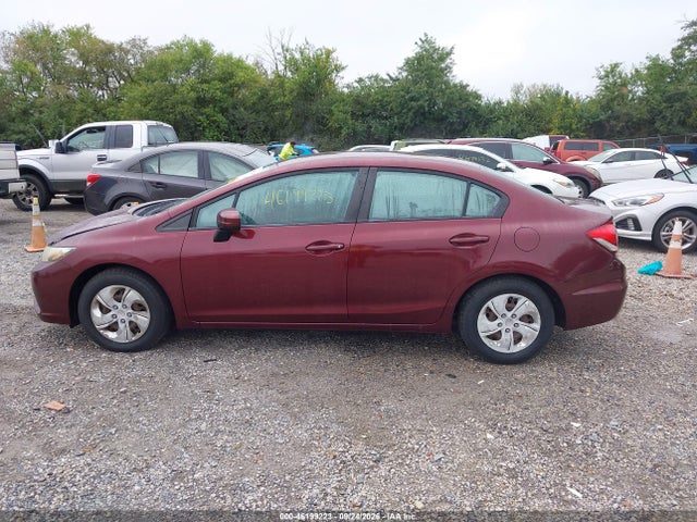 2014 Honda Civic Lx მანქანა იყიდება აუქციონზე, vin: 19XFB2F58EE077524, აუქციონის ნომერი: 46199223