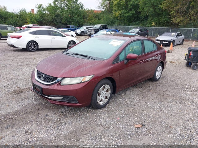 2014 Honda Civic Lx მანქანა იყიდება აუქციონზე, vin: 19XFB2F58EE077524, აუქციონის ნომერი: 46199223