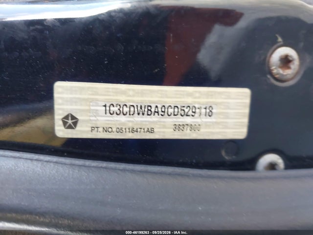 Продаж на аукціоні авто 2012 Dodge Caliber Se, vin: 1C3CDWBA9CD529118, номер лоту: 46199263