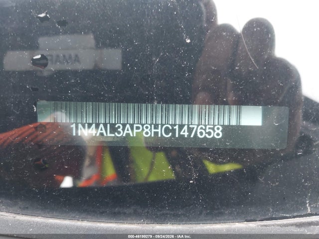 Aukcja sprzedaży 2017 Nissan Altima 2.5 S, vin: 1N4AL3AP8HC147658, numer aukcji: 46199279