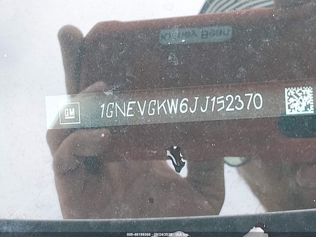Aukcja sprzedaży 2018 Chevrolet Traverse 1lt, vin: 1GNEVGKW6JJ152370, numer aukcji: 46199368