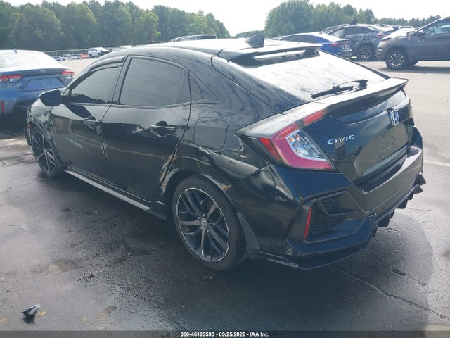 Продажа на аукционе авто 2021 Honda Civic Sport, vin: SHHFK7G44MU224609, номер лота: 46199593