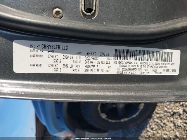 Продаж на аукціоні авто 2009 Dodge Ram 1500 Slt, vin: 1D3HV18P09S797421, номер лоту: 46199615