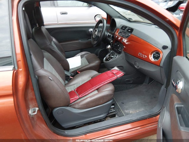 46199630 :رقم المزاد ، 3C3CFFBR9CT110339 vin ، 2012 Fiat 500 Sport مزاد بيع