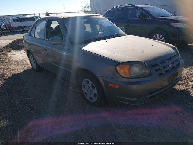 Продажа на аукционе авто 2005 Hyundai Accent Gls, vin: KMHCG45C95U639962, номер лота: 46199720
