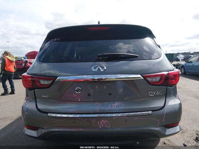 2019 Infiniti Qx60 Luxe მანქანა იყიდება აუქციონზე, vin: 5N1DL0MM6KC548748, აუქციონის ნომერი: 46199761