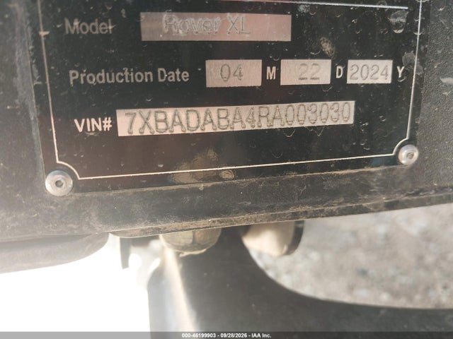 Aukcja sprzedaży 2024 Denago Rover Xl, vin: 7XBADABA4RA003030, numer aukcji: 46199903