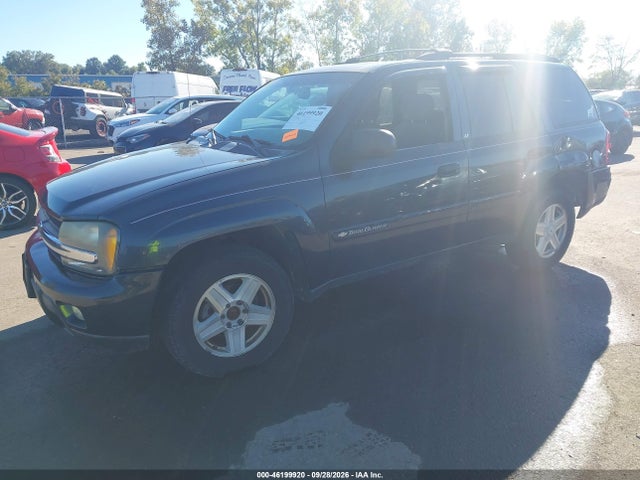 Aukcja sprzedaży 2003 Chevrolet Trailblazer Lt, vin: 1GNDT13S032342978, numer aukcji: 46199920