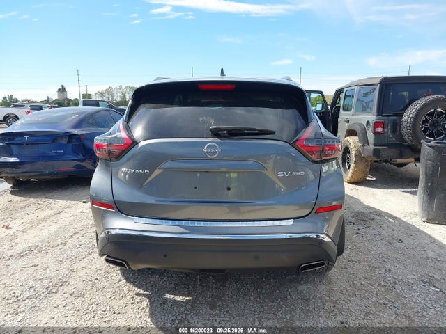 Продажа на аукционе авто 2023 Nissan Murano Sv Intelligent Awd, vin: 5N1AZ2BS0PC111558, номер лота: 46200023