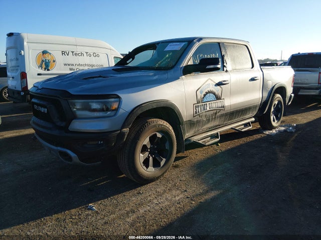 46200066 :رقم المزاد ، 1C6SRFLT2LN160077 vin ، 2020 Ram 1500 Rebel  4x4 5'7 Box مزاد بيع
