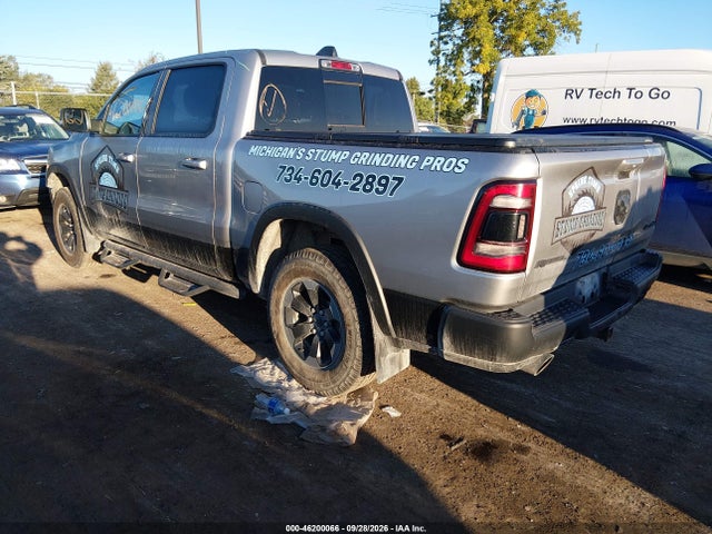 46200066 :رقم المزاد ، 1C6SRFLT2LN160077 vin ، 2020 Ram 1500 Rebel  4x4 5'7 Box مزاد بيع