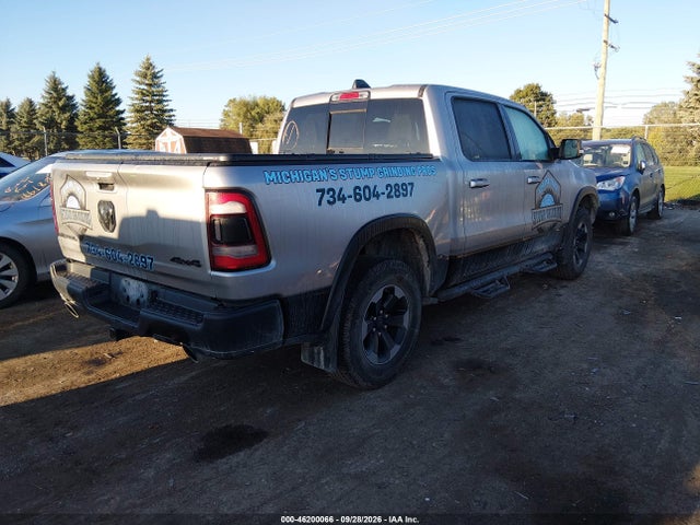 46200066 :رقم المزاد ، 1C6SRFLT2LN160077 vin ، 2020 Ram 1500 Rebel  4x4 5'7 Box مزاد بيع