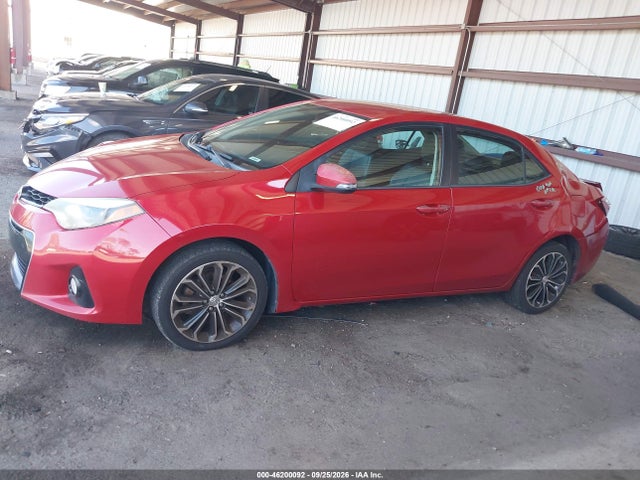 46200092 :رقم المزاد ، 5YFBURHE7FP222793 vin ، 2015 Toyota Corolla S Plus مزاد بيع