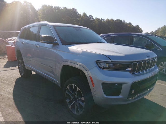 Продаж на аукціоні авто 2021 Jeep Grand Cherokee L Overland, vin: 1C4RJKDG4M8119734, номер лоту: 46200109