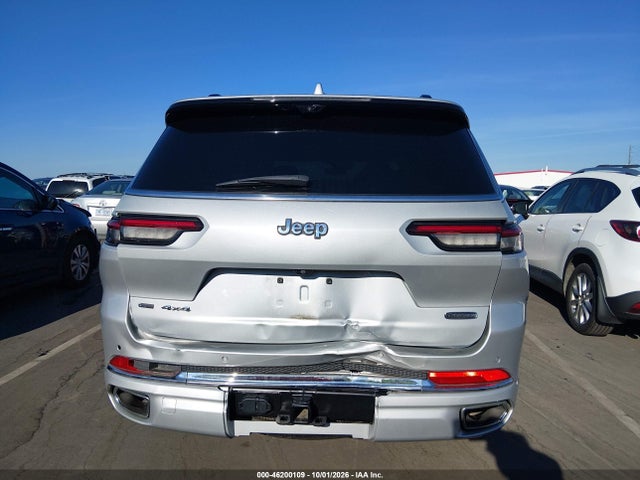 2021 Jeep Grand Cherokee L Overland მანქანა იყიდება აუქციონზე, vin: 1C4RJKDG4M8119734, აუქციონის ნომერი: 46200109