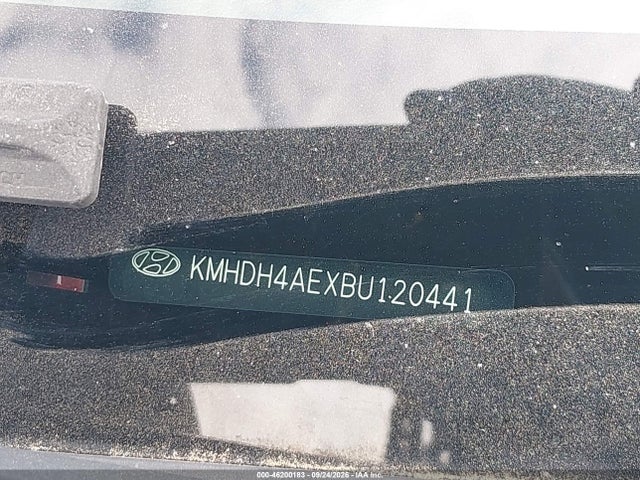 Aukcja sprzedaży 2011 Hyundai Elantra Gls (ulsan Plant), vin: KMHDH4AEXBU120441, numer aukcji: 46200183