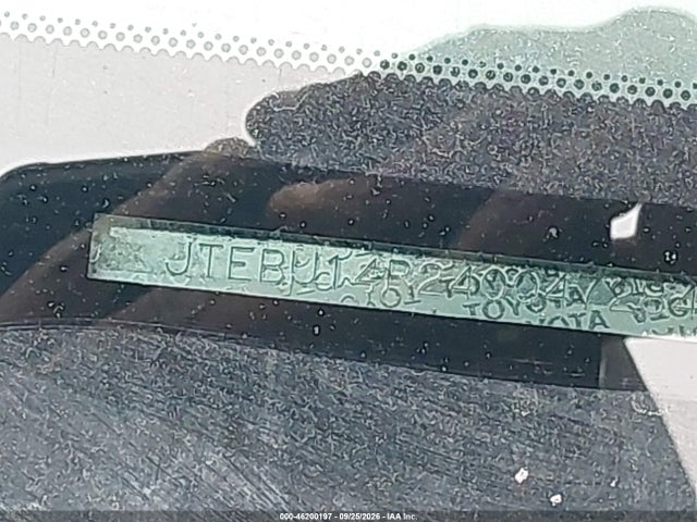 2004 Toyota 4runner Sr5 V6 მანქანა იყიდება აუქციონზე, vin: JTEBU14R240047284, აუქციონის ნომერი: 46200197