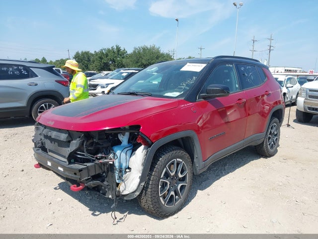 2025 Jeep Compass Trailhawk 4x4 მანქანა იყიდება აუქციონზე, vin: 3C4NJDDN6ST621989, აუქციონის ნომერი: 46200203