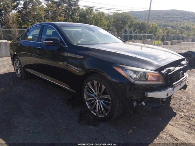 2017 Genesis G80 5.0 Ultimate მანქანა იყიდება აუქციონზე, vin: KMHGN4JF0HU214044, აუქციონის ნომერი: 46200309