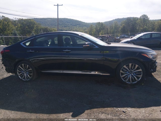 2017 Genesis G80 5.0 Ultimate მანქანა იყიდება აუქციონზე, vin: KMHGN4JF0HU214044, აუქციონის ნომერი: 46200309