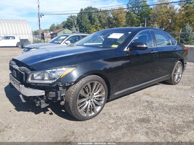 2017 Genesis G80 5.0 Ultimate მანქანა იყიდება აუქციონზე, vin: KMHGN4JF0HU214044, აუქციონის ნომერი: 46200309