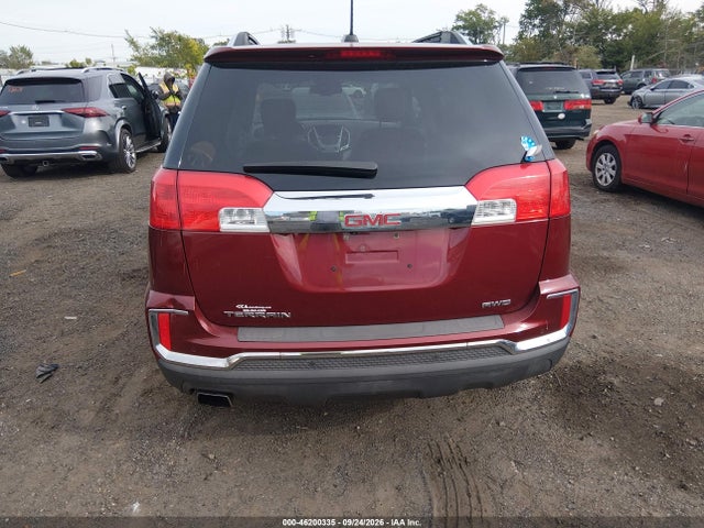 Aukcja sprzedaży 2016 Gmc Terrain Slt, vin: 2GKFLUEK6G6223264, numer aukcji: 46200335