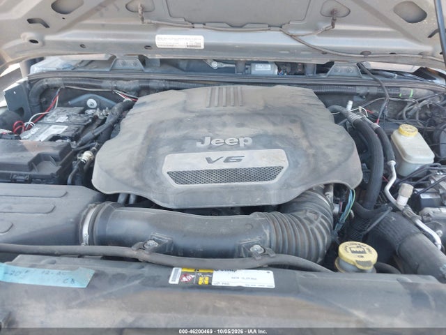 2015 Jeep Wrangler Unlimited Sport მანქანა იყიდება აუქციონზე, vin: 1C4BJWDG2FL598180, აუქციონის ნომერი: 46200469