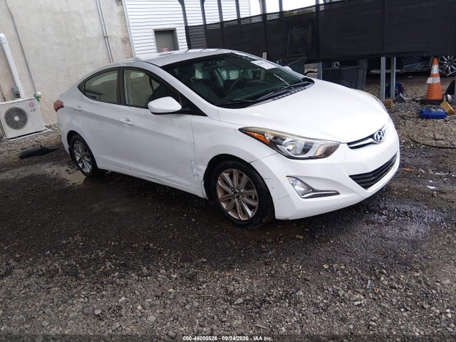 2015 Hyundai Elantra Se მანქანა იყიდება აუქციონზე, vin: 5NPDH4AE2FH629105, აუქციონის ნომერი: 46200526