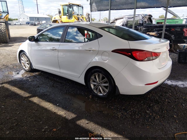 Продаж на аукціоні авто 2015 Hyundai Elantra Se, vin: 5NPDH4AE2FH629105, номер лоту: 46200526