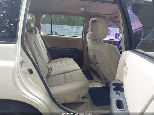 2001 Toyota Highlander V6 მანქანა იყიდება აუქციონზე, vin: JTEHF21A210025676, აუქციონის ნომერი: 46200668