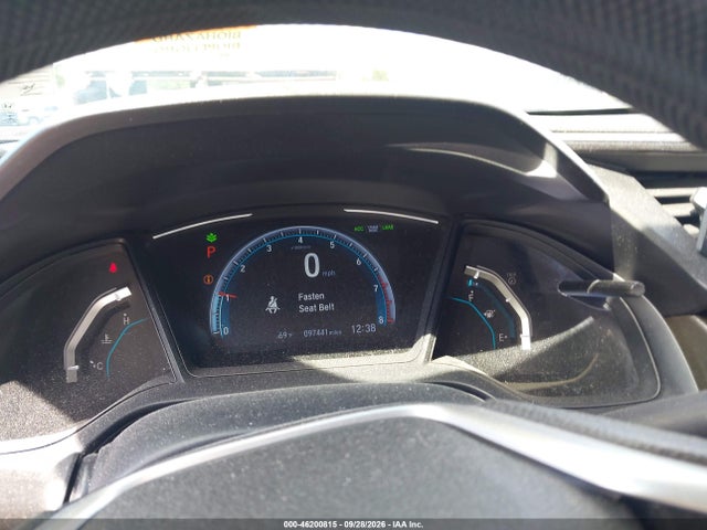 Aukcja sprzedaży 2019 Honda Civic Lx, vin: 19XFC2F62KE036887, numer aukcji: 46200815