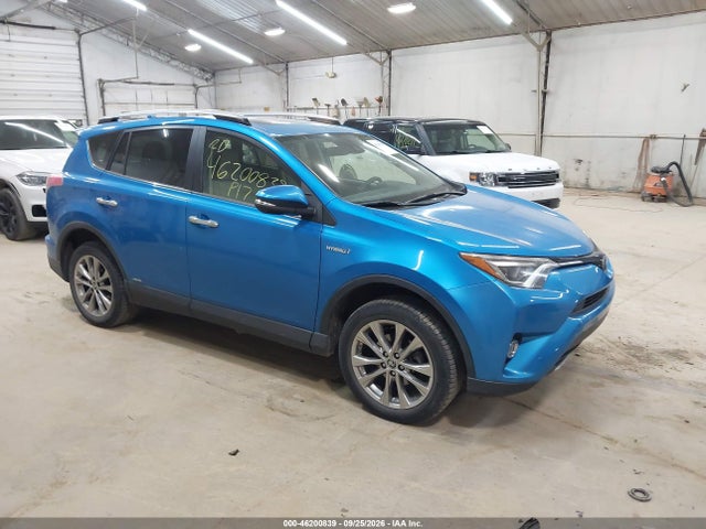 2017 Toyota Rav4 Hybrid Limited მანქანა იყიდება აუქციონზე, vin: JTMDJREV8HD125856, აუქციონის ნომერი: 46200839