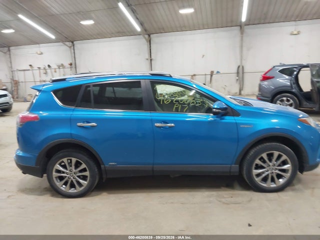 2017 Toyota Rav4 Hybrid Limited მანქანა იყიდება აუქციონზე, vin: JTMDJREV8HD125856, აუქციონის ნომერი: 46200839