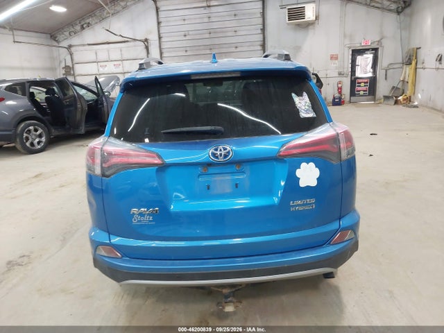 2017 Toyota Rav4 Hybrid Limited მანქანა იყიდება აუქციონზე, vin: JTMDJREV8HD125856, აუქციონის ნომერი: 46200839