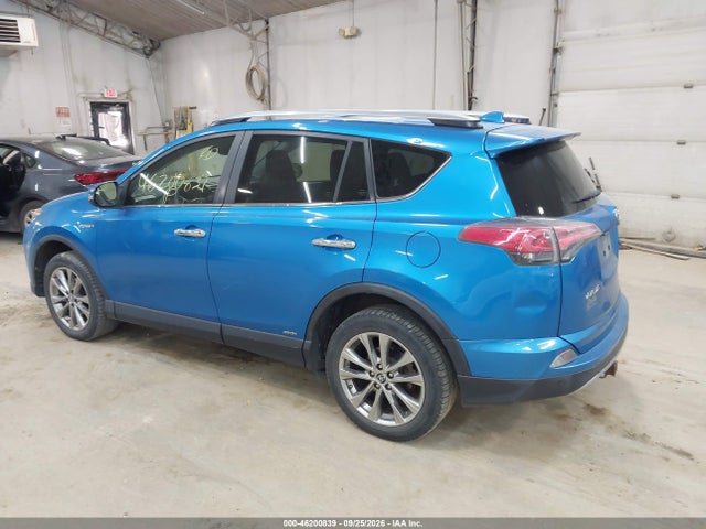2017 Toyota Rav4 Hybrid Limited მანქანა იყიდება აუქციონზე, vin: JTMDJREV8HD125856, აუქციონის ნომერი: 46200839