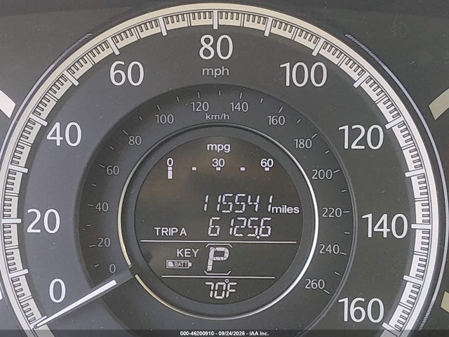 Auction sale of the 2013 Honda Accord Sdn Ex-l, vin: 1HGCR2F84DA145460, lot number: 46200910
