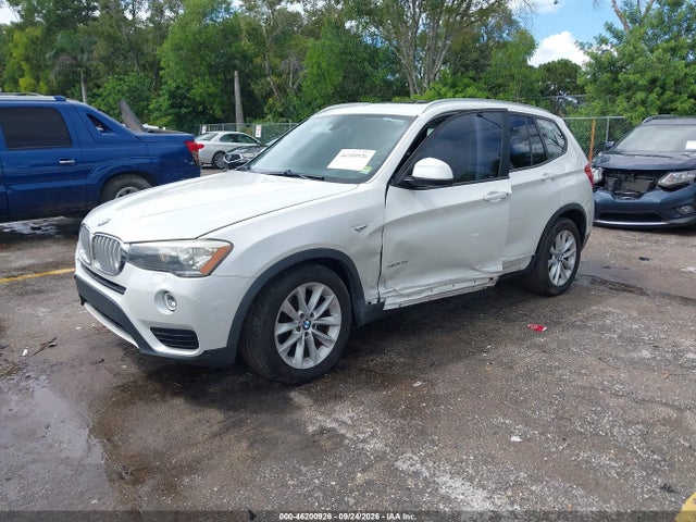 2016 Bmw X3 Xdrive28i მანქანა იყიდება აუქციონზე, vin: 5UXWX9C57G0D71721, აუქციონის ნომერი: 46200926
