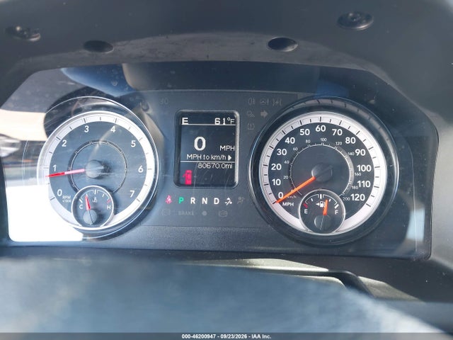 46200947 :رقم المزاد ، 3C6RR7KG0LG273124 vin ، 2020 Ram 1500 Classic Tradesman  4x4 5'7 Box مزاد بيع